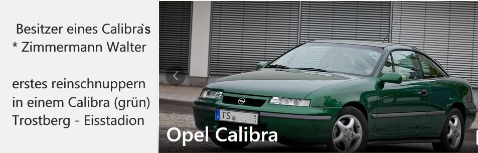 Calibra-Car bezug (Trostberg) 